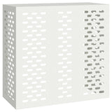 Vidaxl airconditioner hoes wit 110 x 50 x 105 cm staal