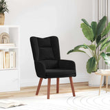 Vidaxl fauteuil zwart 63 x 67 x 94 cm fluweel