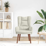 Vidaxl fauteuil crème 63 x 67 x 94 cm fluweel