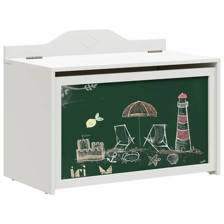 Vidaxl creatieve opslag voor kinderen roros wit 73 x 40 x 55 cm