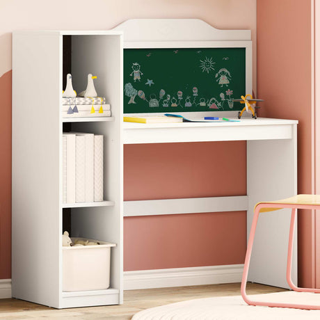 Vidaxl creatieve opslag voor kinderen roros wit bewerkt hout