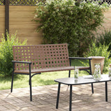 Vidaxl tuinstoel bruin poly rattan