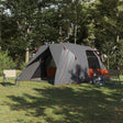 Vidaxl dome tent 6-person 6-persoons grijs en oranje