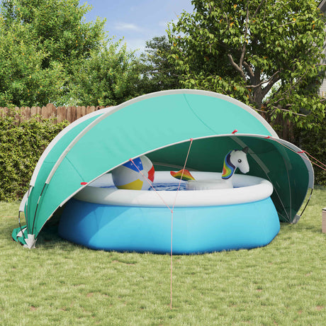 Vidaxl pooldome 430 x 430 x 210 cm 185t polyester met pu-coating