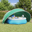 Vidaxl pooldome 500 x 500 x 236 cm 185t polyester met pu-coating