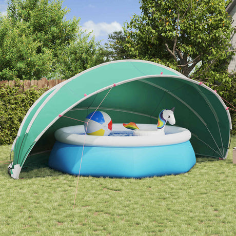 Vidaxl pooldome 546 x 516 x 250 cm 185t polyester met pu-coating