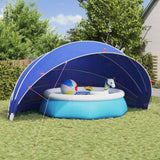 Vidaxl pooldome groen 592 x 590 x 275 cm 185t polyester met pu-coating