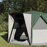 Vidaxl huisje tent met dak met opslag groen 425 x 396 x 222 cm
