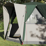 Vidaxl huisje tent met dak met opslag groen en wit 320 x 320 x 203 cm