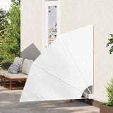 Vidaxl balkon privacy scherm wit 140 x 140 cm polyester