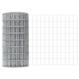 Vidaxl euro hek 0,4 x 10 m pvc-gecoat ijzer