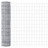 Vidaxl euro hek 1,2 x 10 m pvc-gecoat ijzer