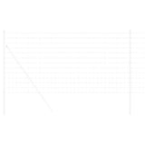 Vidaxl euro hek 1,2 x 10 m pvc-gecoat ijzer