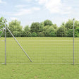 Vidaxl euro hek 1,5 x 10 m pvc-gecoat ijzer