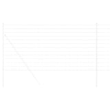 Vidaxl euro hek 1 x 10 m pvc-gecoat ijzer
