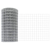 Vidaxl euro hek 0,4 x 25 m pvc-gecoat ijzer