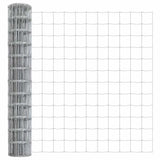 Vidaxl euro hek 1 x 25 m pvc-gecoat ijzer