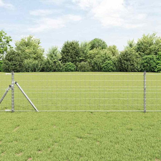 Vidaxl euro hek 0,6 x 50 m pvc-gecoat ijzer