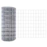Vidaxl euro hek 0,6 x 50 m pvc-gecoat ijzer