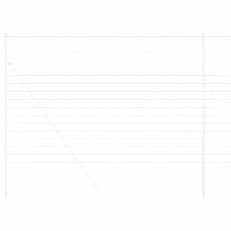 Vidaxl wilde hek warm verzinkt 1000 x 160 x 0,18 cm ijzer