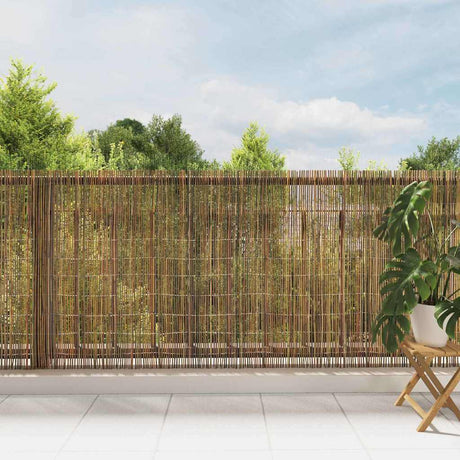 Vidaxl bamboehek 300 x 125 cm bamboe naturel