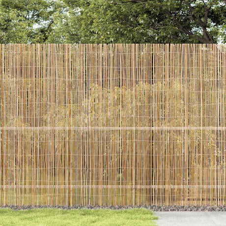 Vidaxl bamboehek 500 x 150 cm bamboe naturel