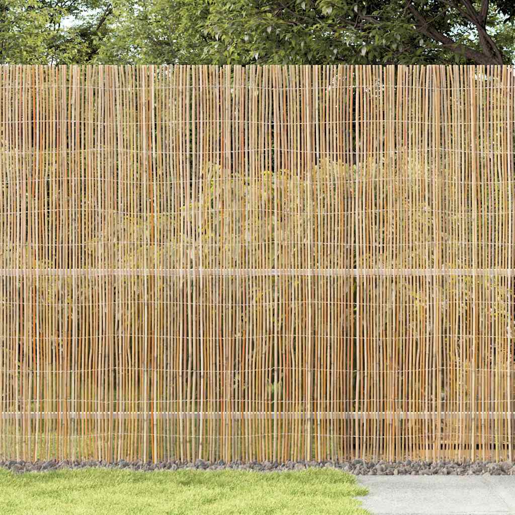 Vidaxl bamboehek 500 x 180 cm bamboe naturel