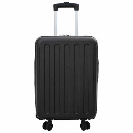 Vidaxl koffer met slot zwart 34 x 23 x 55.5 cm abs kunststof