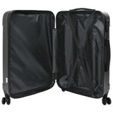 Vidaxl koffer met slot 3 pcs donkergrijs 50 x 31 x 78 cm abs kunststof