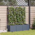 Vidaxl plantenbak 3 st lichtgrijs 120 x 40 x 143 cm pp