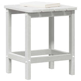 Vidaxl bijzettafel wit 38 x 38 x 46 cm polyetheen