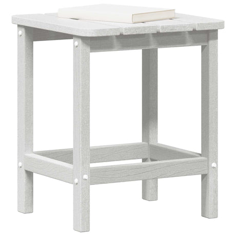 Vidaxl bijzettafel wit 38 x 38 x 46 cm polyetheen