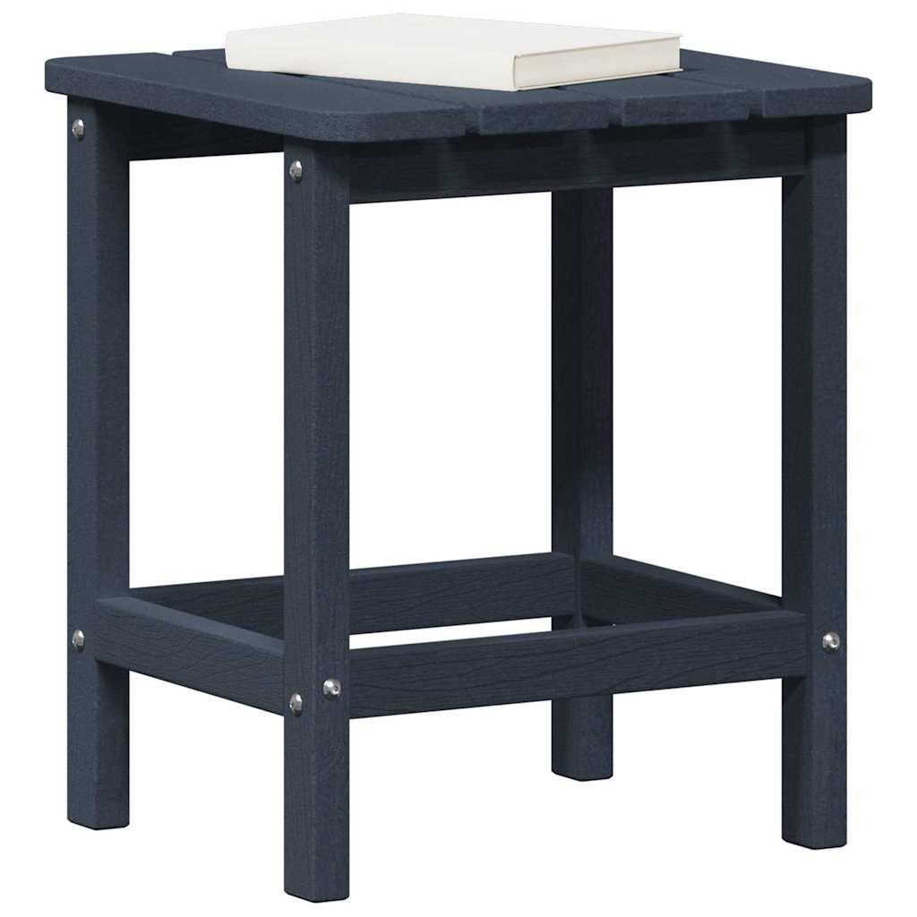 Vidaxl bijzettafel marineblauw 38 x 38 x 46 cm polyetheen