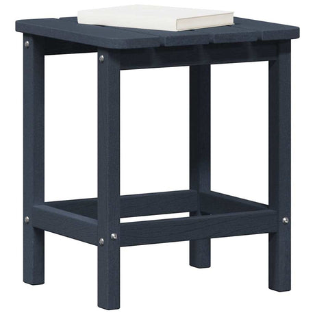 Vidaxl bijzettafel marineblauw 38 x 38 x 46 cm polyetheen