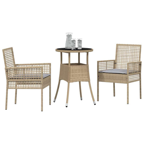 Vidaxl 3 st beige