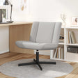 Vidaxl draaistoel wolkengrijs 63 x 75 x 76 cm stof