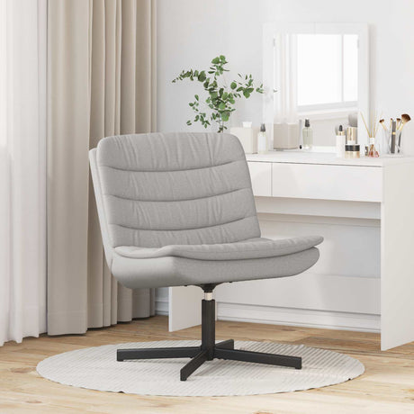 Vidaxl draaistoel wolkengrijs 63 x 75 x 76 cm stof