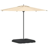 Vidaxl vrijhangende parasolvoet zwart 98 x 98 x 98 cm