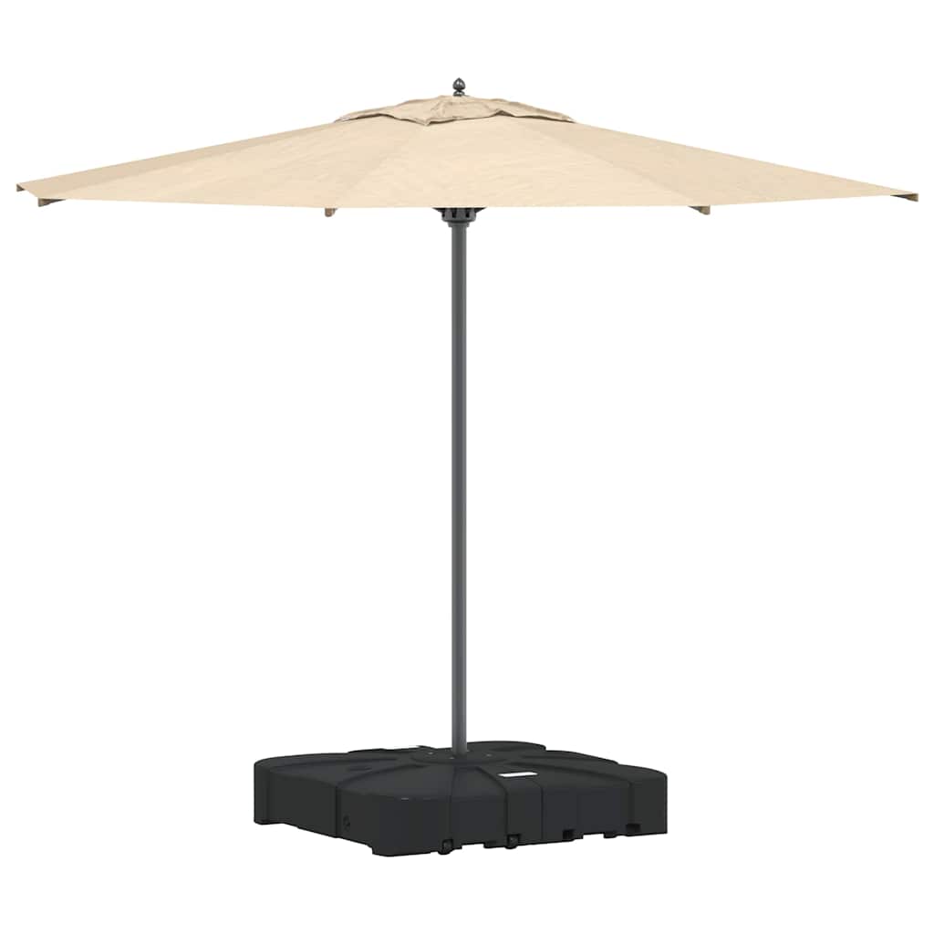 Vidaxl vrijhangende parasolvoet zwart 86 x 86 x 19 cm