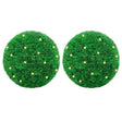 Vidaxl kunstbuxusballen met led-verlichting 2 st 35 cm groen