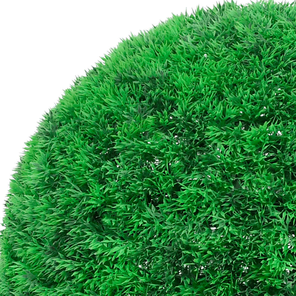 Vidaxl kunstbuxusballen met led-verlichting 2 st 35 cm groen