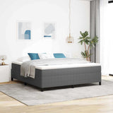 Vidaxl boxspringbed lichtgrijs 180 x 200 cm katoen stof