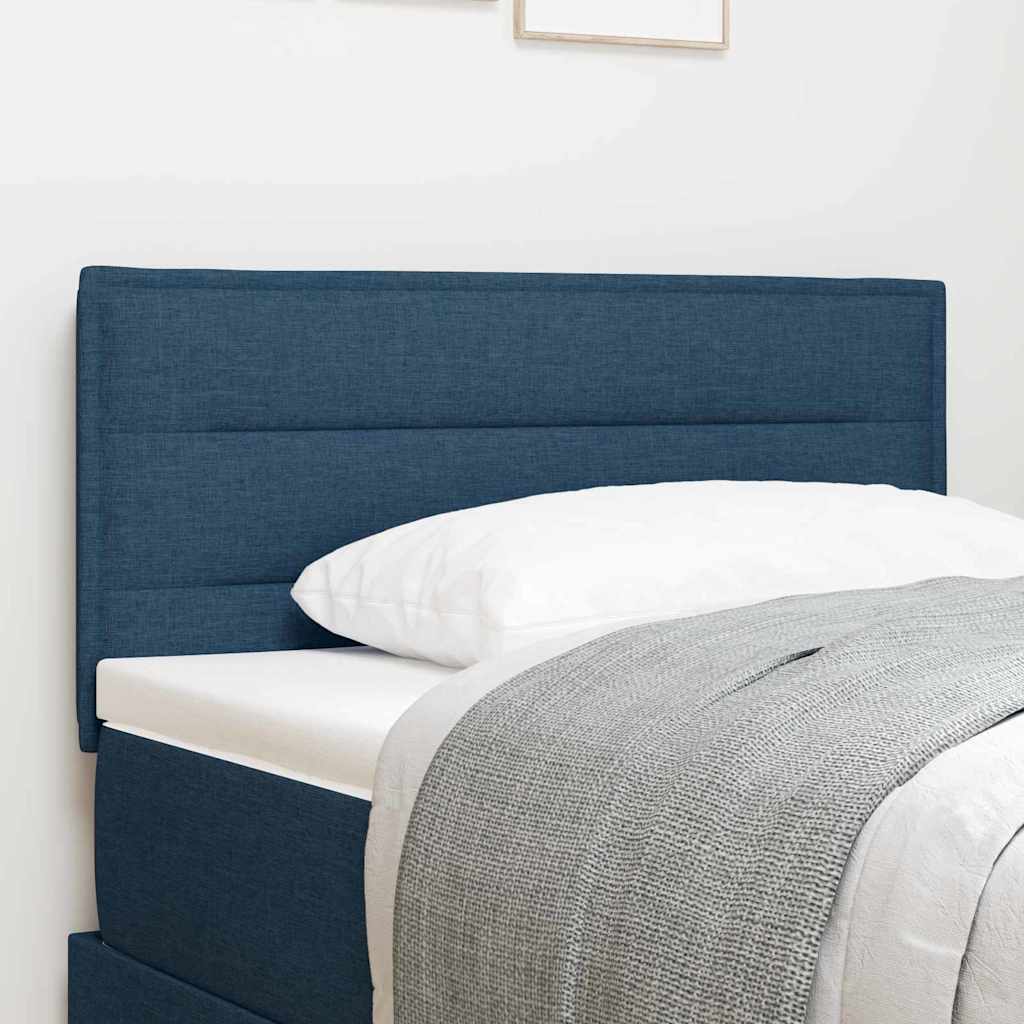 Vidaxl hoofdbord blauw stof