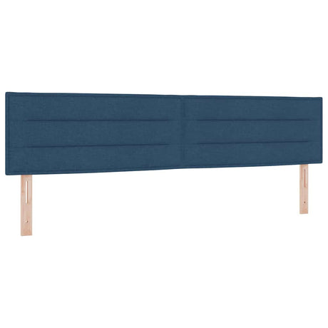 Vidaxl hoofdbord blauw 200 cm stof