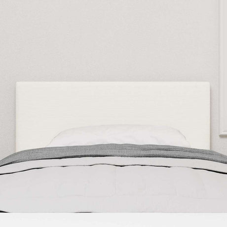 Vidaxl hoofdbord crème 80 cm katoen stof