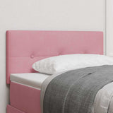 Vidaxl hoofdbord roze fluweel