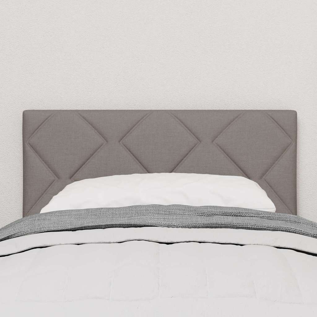 Vidaxl hoofdbord taupe stof