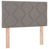 Vidaxl hoofdbord taupe stof