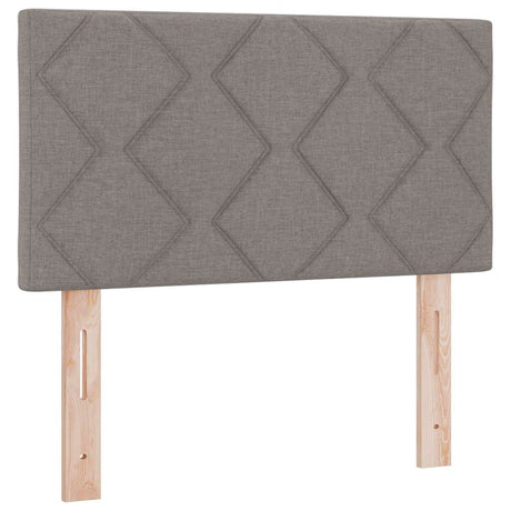 Vidaxl hoofdbord taupe stof