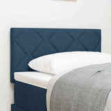 Vidaxl hoofdbord blauw stof